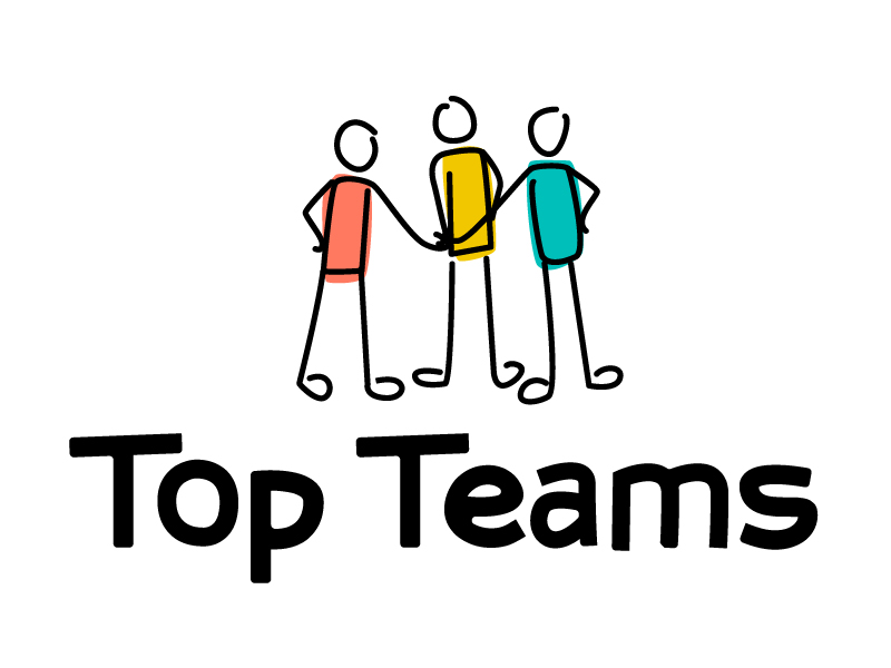 Top Teams logo design by Dawnxisoul393