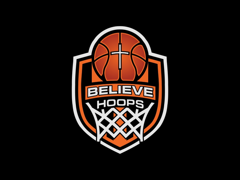 Believe Hoops logo design by fastIokay