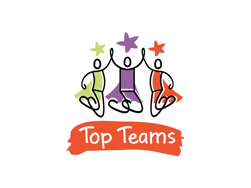 Top Teams logo design by up2date