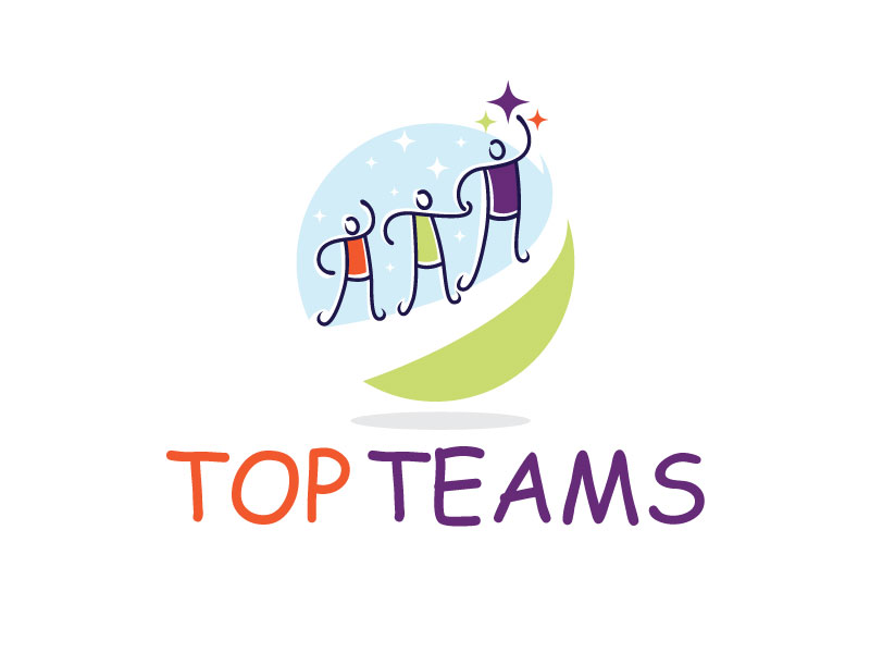 Top Teams logo design by Pompi