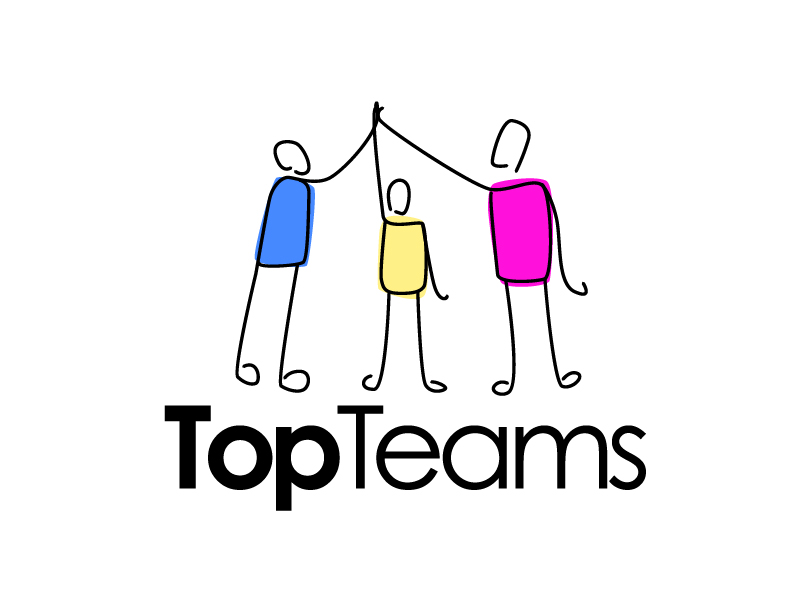 Top Teams logo design by Dawnxisoul393