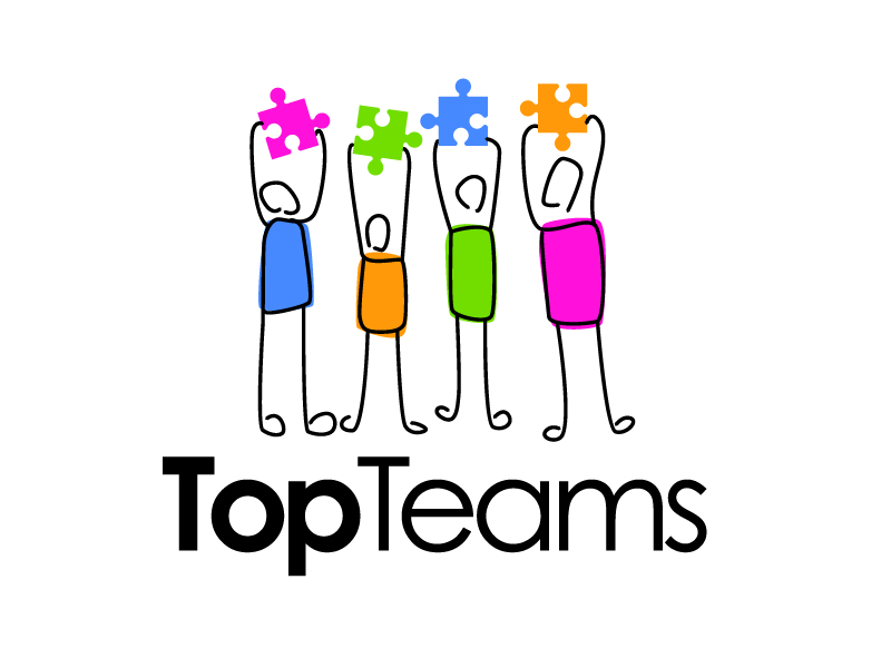 Top Teams logo design by Dawnxisoul393