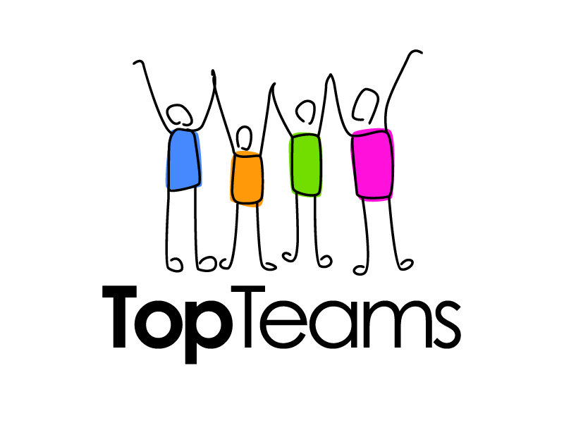 Top Teams logo design by Dawnxisoul393