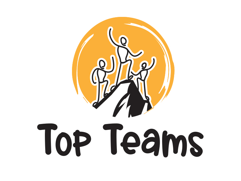 Top Teams logo design by MarkindDesign