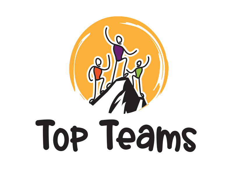 Top Teams logo design by MarkindDesign