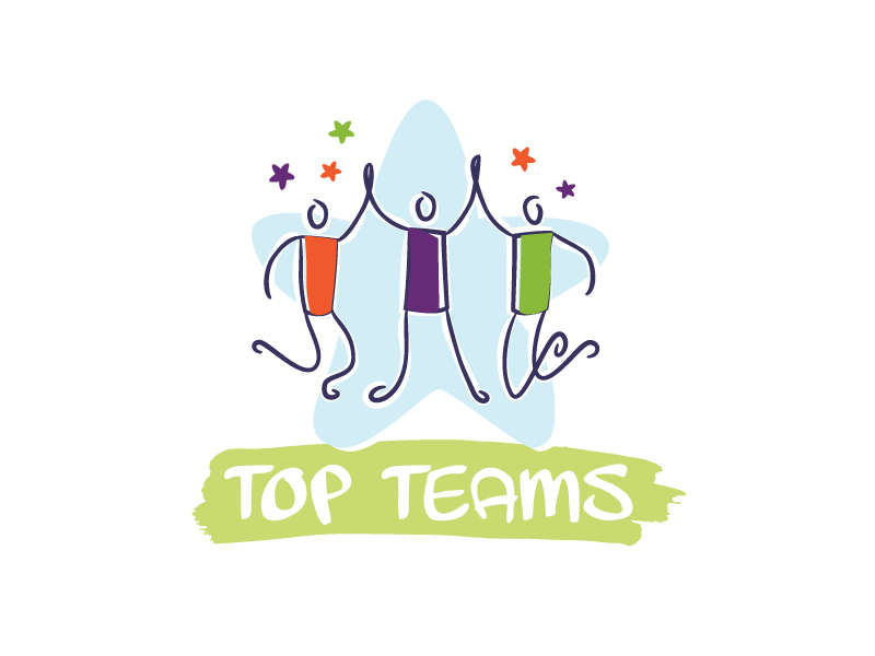 Top Teams logo design by akilis13