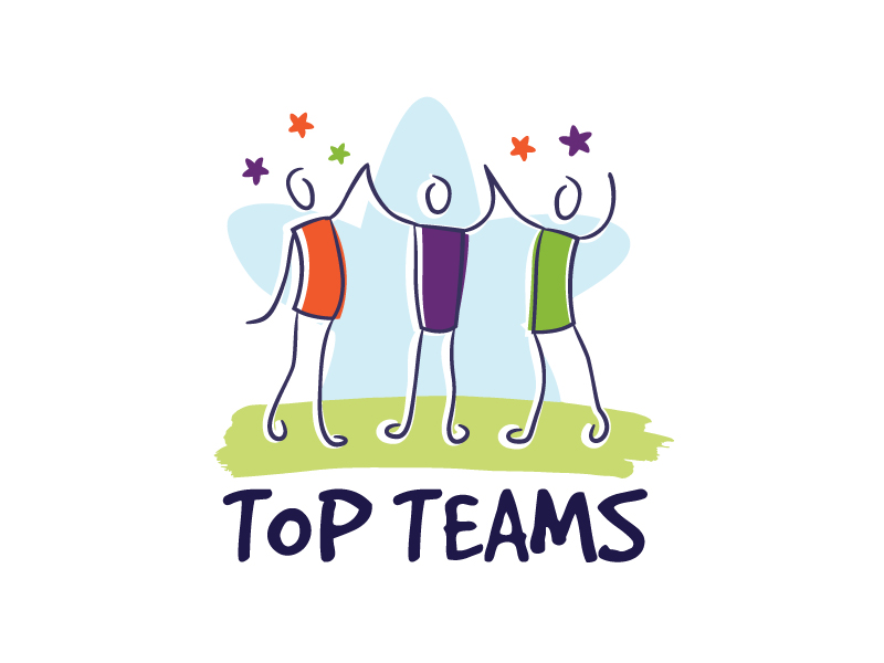 Top Teams logo design by akilis13