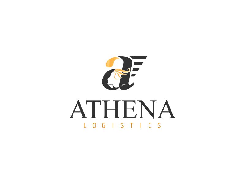 Athena Logistics logo design by marno sumarno