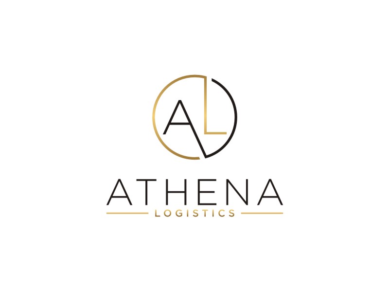 Athena Logistics logo design by MieGoreng