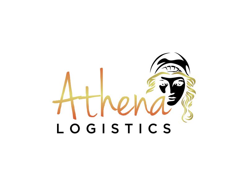 Athena Logistics logo design by oke2angconcept