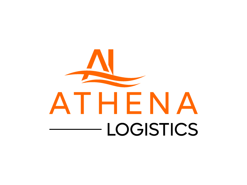 Athena Logistics logo design by okta rara