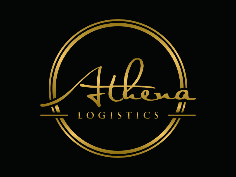 Athena Logistics logo design by ozenkgraphic