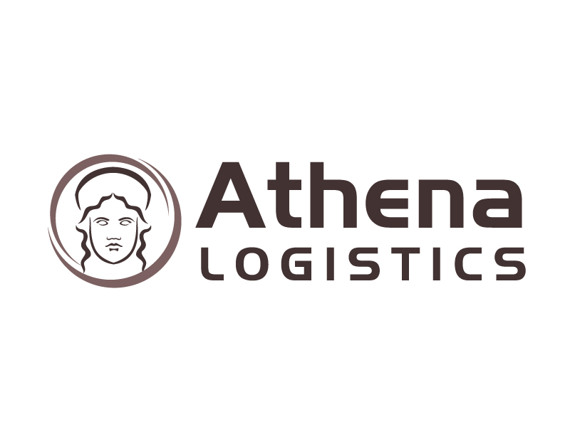 Athena Logistics logo design by Dawnxisoul393