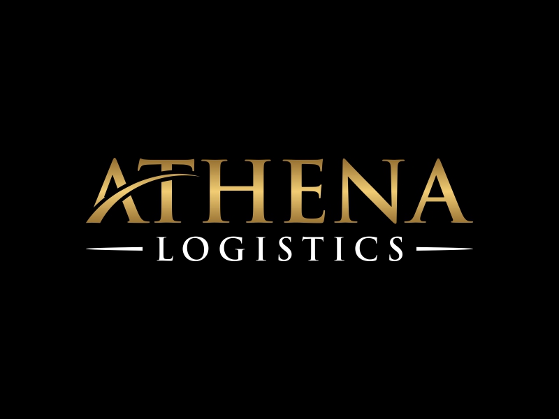 Athena Logistics logo design by EkoBooM