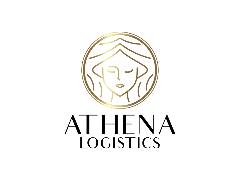 Athena Logistics logo design by gateout