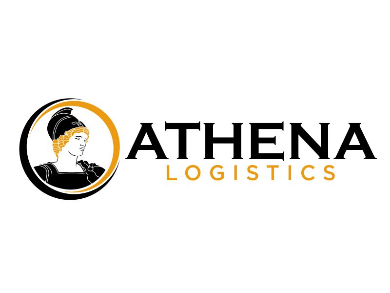 Athena Logistics logo design by agus