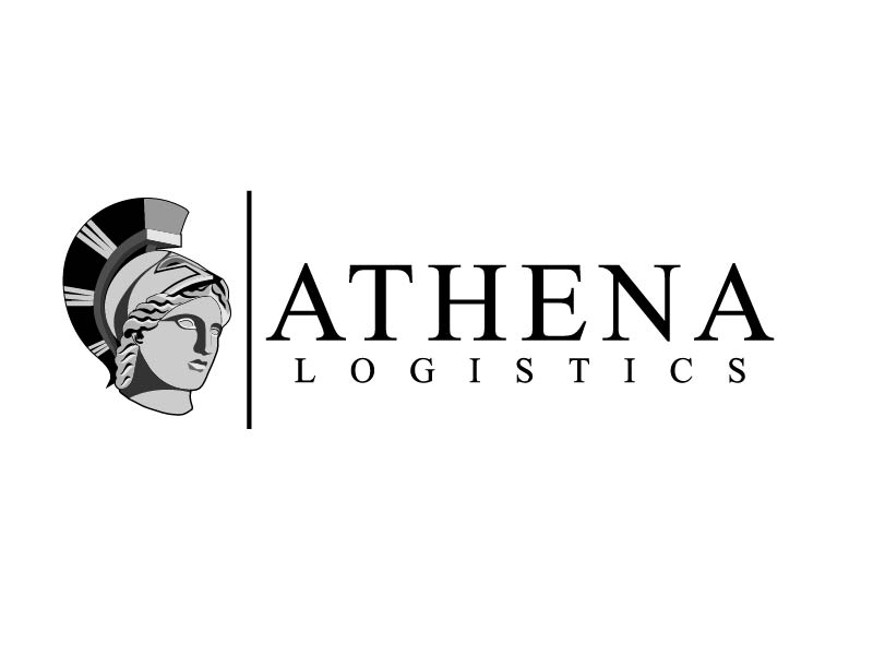 Athena Logistics logo design by axel182