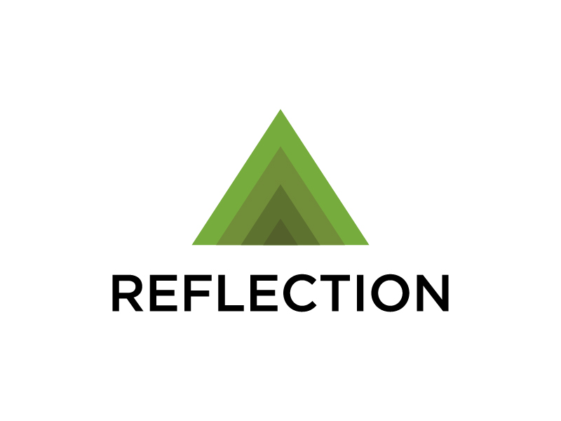 Reflection logo design by BrainStorming