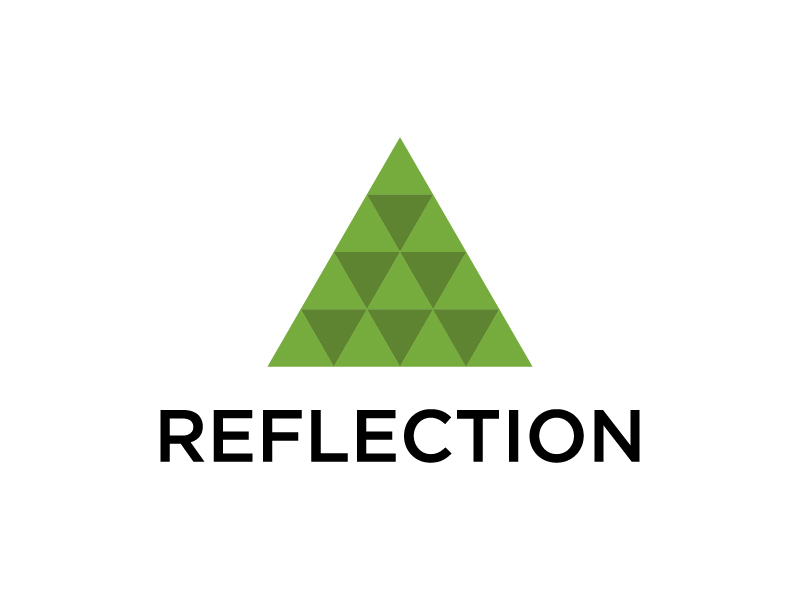 Reflection logo design by BrainStorming