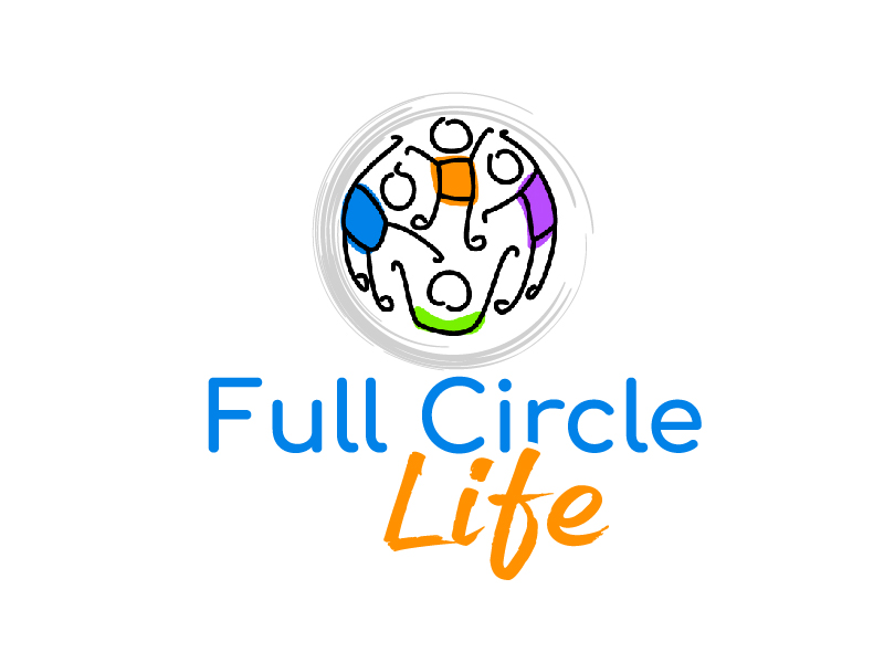 Full Circle Life logo design by Dawnxisoul393