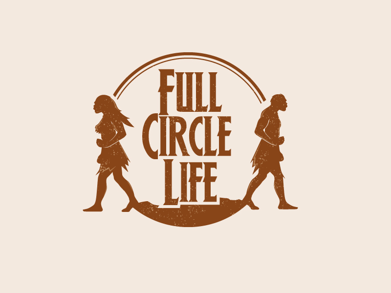 Full Circle Life logo design by Koushik