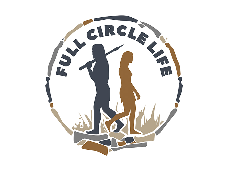 Full Circle Life logo design by gitzart