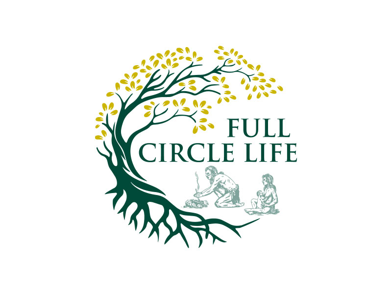 Full Circle Life logo design by TMaulanaAssa