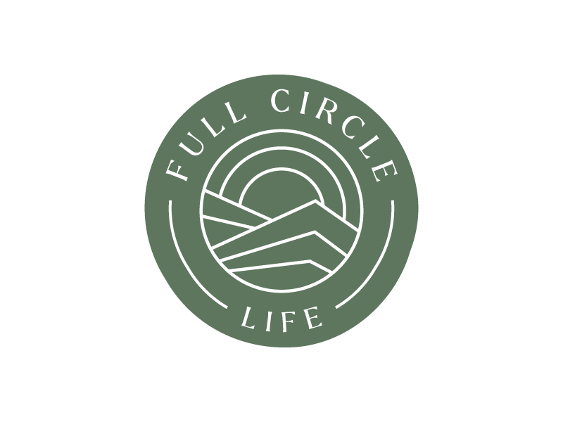 Full Circle Life logo design by akilis13