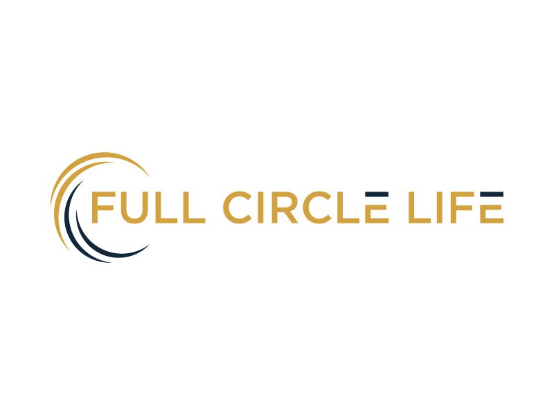 Full Circle Life logo design by Rossee