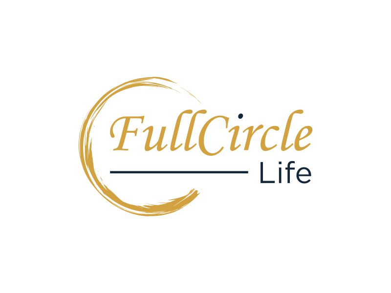 Full Circle Life logo design by Rossee