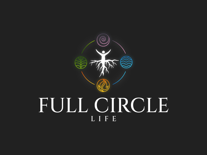 Full Circle Life logo design by Sami Ur Rab