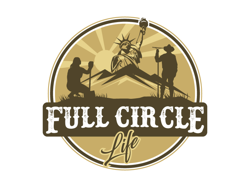 Full Circle Life logo design by MUSANG