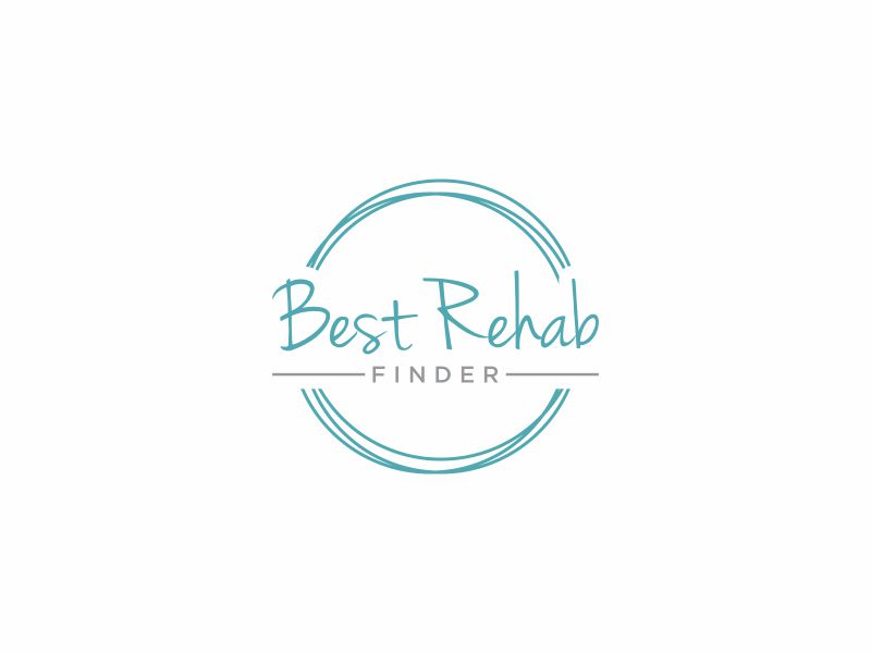 Best Rehab Finder logo design by glasslogo
