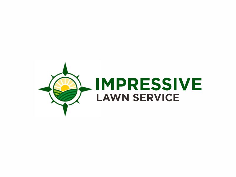Impressive Lawn Service logo design by dasam