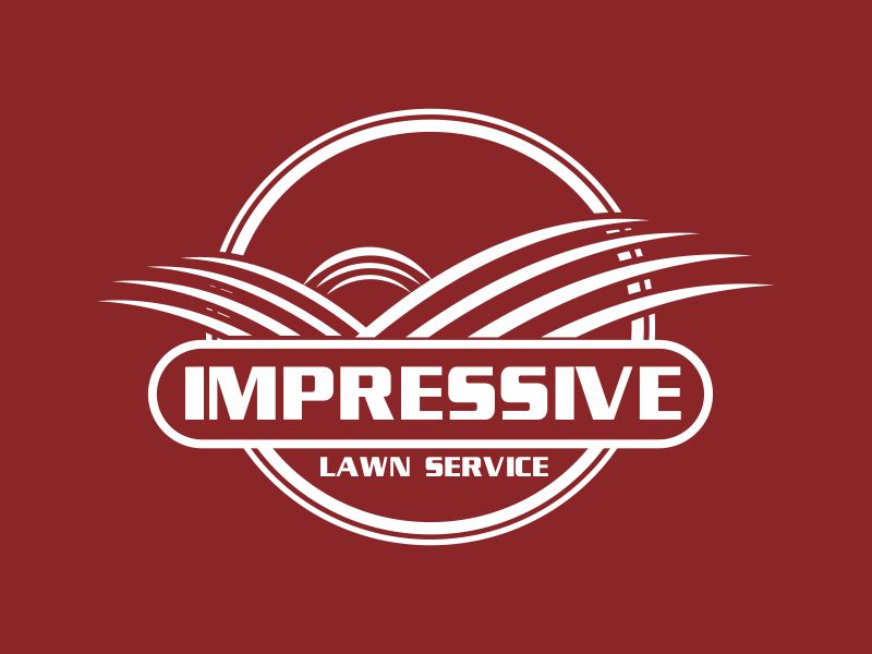 Impressive Lawn Service logo design by Greenlight