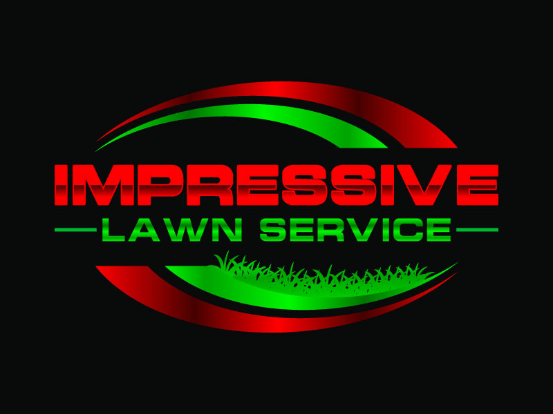 Impressive Lawn Service logo design by aryamaity