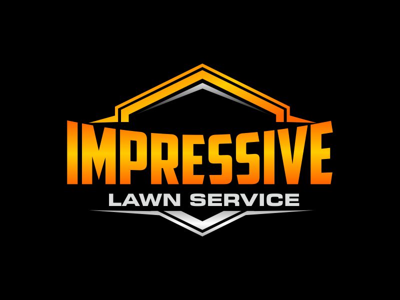 Impressive Lawn Service logo design by Greenlight