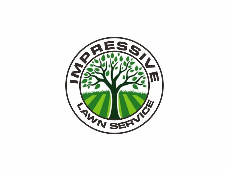 Impressive Lawn Service logo design by sikas