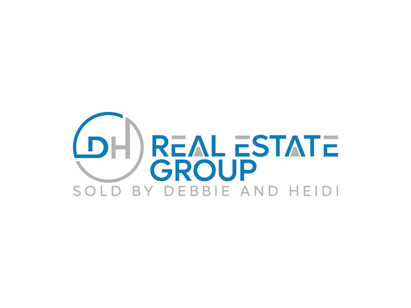 DH Real Estate Group | Sold by Debbie and Heidi logo design by okta rara