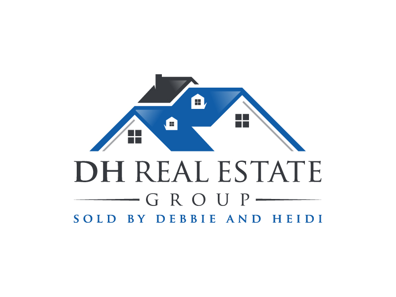 DH Real Estate Group | Sold by Debbie and Heidi logo design by Fear