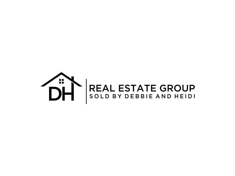 DH Real Estate Group | Sold by Debbie and Heidi logo design by oke2angconcept