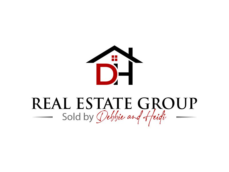 DH Real Estate Group | Sold by Debbie and Heidi logo design by zonpipo1