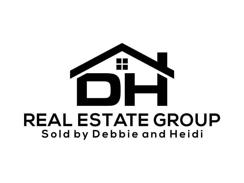 DH Real Estate Group | Sold by Debbie and Heidi logo design by cintoko