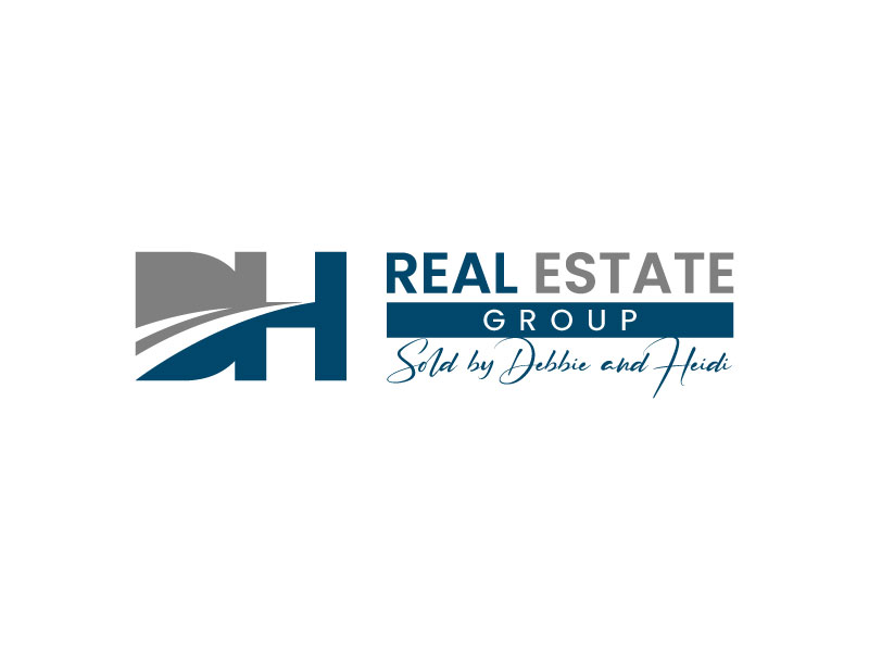 DH Real Estate Group | Sold by Debbie and Heidi logo design by bernard ferrer