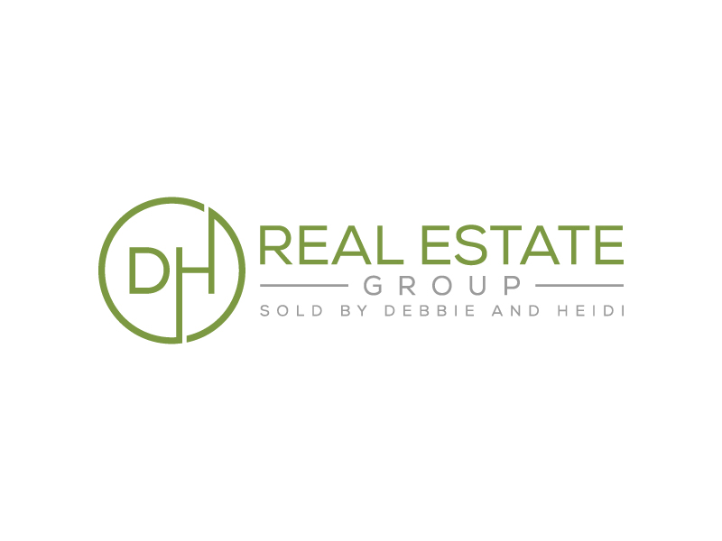 DH Real Estate Group | Sold by Debbie and Heidi logo design by BrainStorming