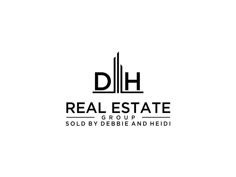 DH Real Estate Group | Sold by Debbie and Heidi logo design by oke2angconcept