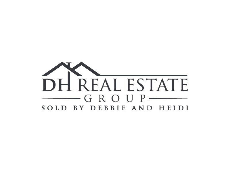 DH Real Estate Group | Sold by Debbie and Heidi logo design by Fear