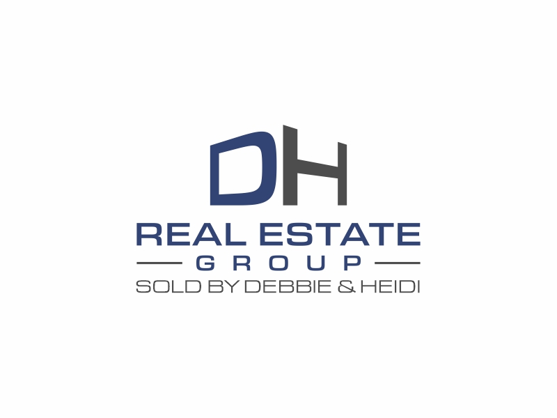 DH Real Estate Group | Sold by Debbie and Heidi logo design by Shabbir