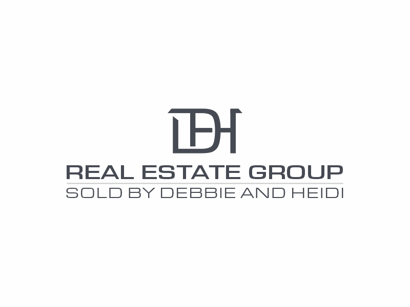 DH Real Estate Group | Sold by Debbie and Heidi logo design by Shabbir