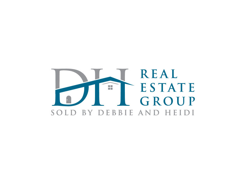 DH Real Estate Group | Sold by Debbie and Heidi logo design by TMaulanaAssa